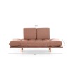 3-Seat Sofa-Bed Nina Daybed - Light Brown GR102 Light Brown