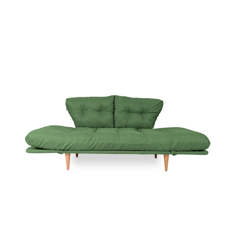 Atelier del Sofa 3-Seat Sofa-Bed Nina Daybed - Green GR106 Green