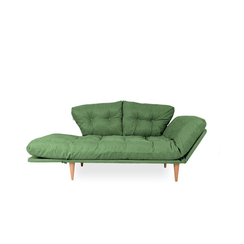 Atelier del Sofa 3-Seat Sofa-Bed Nina Daybed - Green GR106 Green