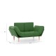 Atelier del Sofa 3-Seat Sofa-Bed Nina Daybed - Green GR106 Green