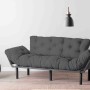 Καναπές Κρεβάτι 3θέσιος Nitta Triple - Χρώμα Γκρι - 185x70x85εκ