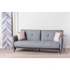 3-Seat Sofa-Bed Ron Sofabed - Grey GR111 Grey