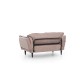 2-Seat Sofa-Bed Vino Daybed - Mink GR121\01 Mink Atelier del Sofa 2-Seat Sofa-Bed Vino Daybed - Mink GR121\01 Mink