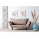 2-Seat Sofa-Bed Vino Daybed - Mink GR121\01 Mink Atelier del Sofa 2-Seat Sofa-Bed Vino Daybed - Mink GR121\01 Mink