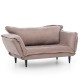 2-Seat Sofa-Bed Vino Daybed - Mink GR121\01 Mink Atelier del Sofa 2-Seat Sofa-Bed Vino Daybed - Mink GR121\01 Mink