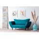 2-Seat Sofa-Bed Vino Daybed - Petrol Green GR124\01 Petrol Green 2-Seat Sofa-Bed Vino Daybed - Petrol Green GR124\01 Petrol Green