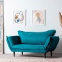 2-Seat Sofa-Bed Vino Daybed - Petrol Green GR124\01 Petrol Green
