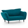 2-Seat Sofa-Bed Vino Daybed - Petrol Green GR124\01 Petrol Green