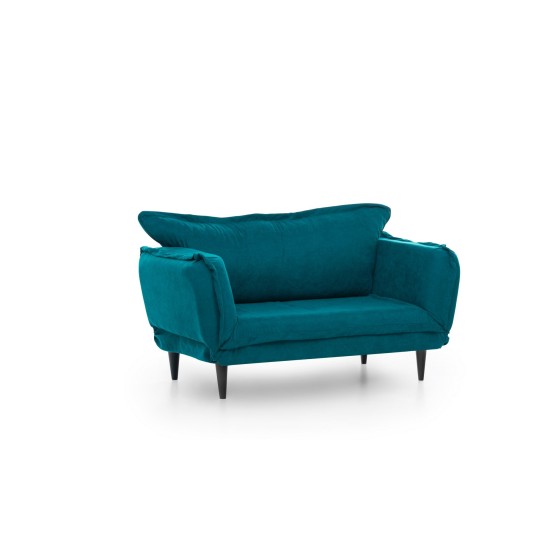 2-Seat Sofa-Bed Vino Daybed - Petrol Green GR124\01 Petrol Green 2-Seat Sofa-Bed Vino Daybed - Petrol Green GR124\01 Petrol Green