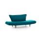 2-Seat Sofa-Bed Vino Daybed - Petrol Green GR124\01 Petrol Green 2-Seat Sofa-Bed Vino Daybed - Petrol Green GR124\01 Petrol Green