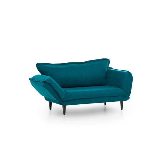 2-Seat Sofa-Bed Vino Daybed - Petrol Green GR124\01 Petrol Green 2-Seat Sofa-Bed Vino Daybed - Petrol Green GR124\01 Petrol Green