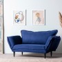 2-Seat Sofa-Bed Vino Daybed - Navy Blue \GR125\01 Navy Blue