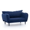 2-Seat Sofa-Bed Vino Daybed - Navy Blue \GR125\01 Navy Blue