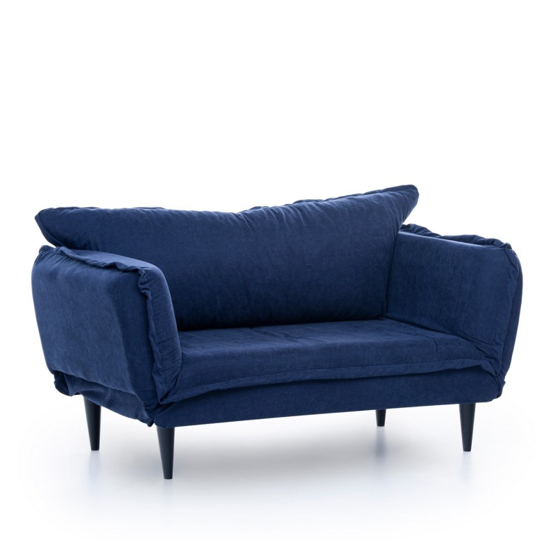 2-Seat Sofa-Bed Vino Daybed - Navy Blue \GR125\01 Navy Blue