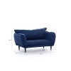 2-Seat Sofa-Bed Vino Daybed - Navy Blue \GR125\01 Navy Blue