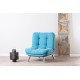 1-Seat Sofa Misa Solo - Turquoise Turquoise 1-Seat Sofa Misa Solo - Turquoise Turquoise