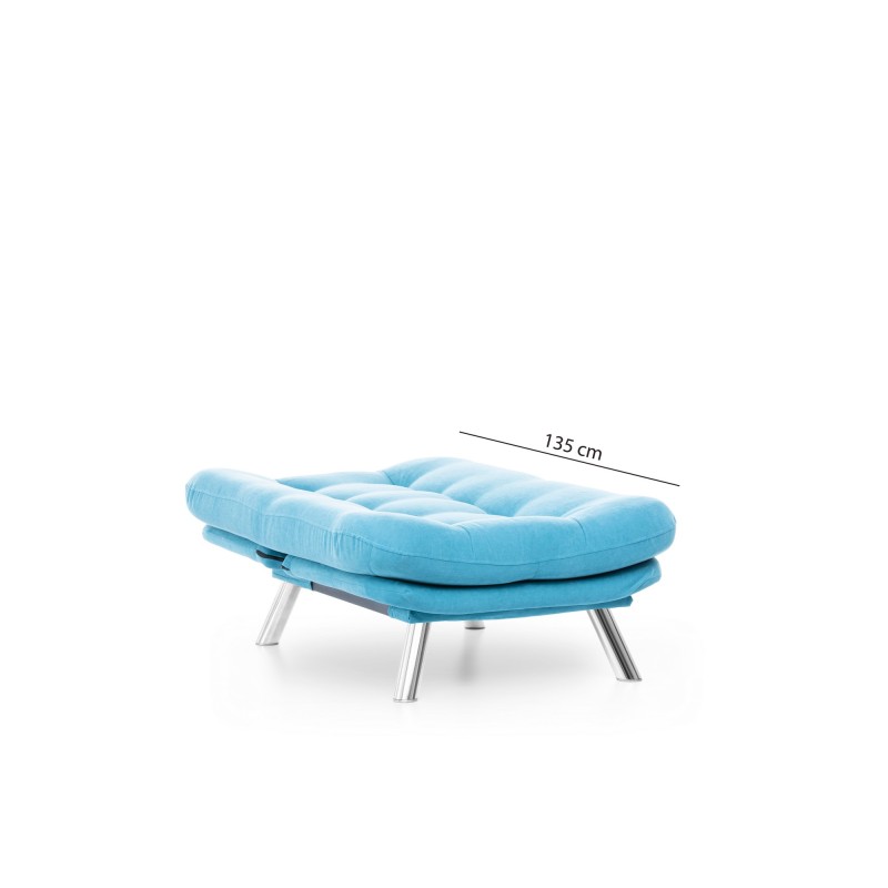 1-Seat Sofa Misa Solo - Turquoise Turquoise