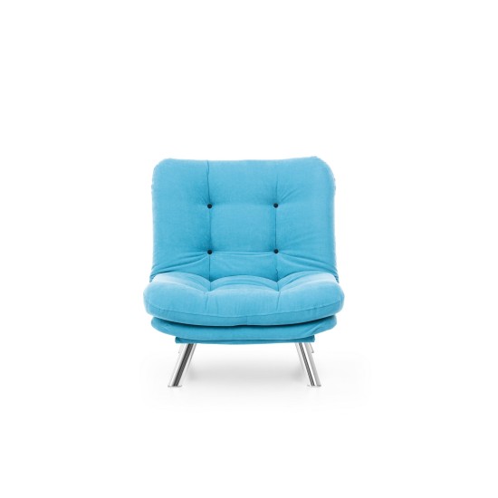 1-Seat Sofa Misa Solo - Turquoise Turquoise 1-Seat Sofa Misa Solo - Turquoise Turquoise