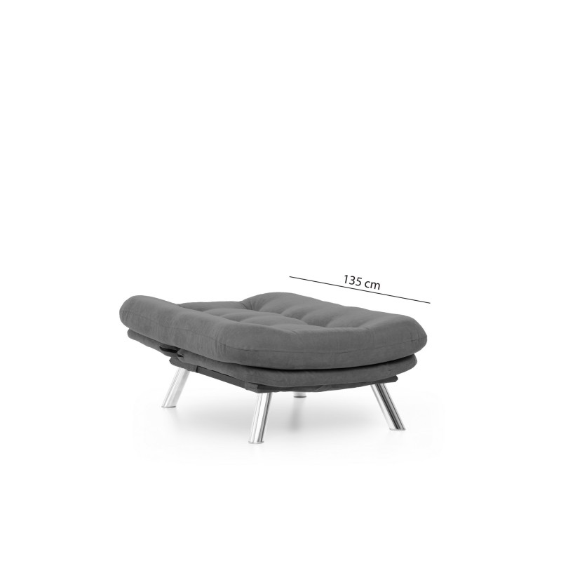 1-Seat Sofa Misa Solo - Grey Grey