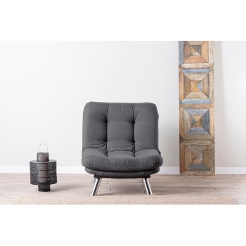 1-Seat Sofa Misa Solo - Grey Grey