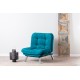 1-Seat Sofa Misa Solo - Petrol Green Petrol Green 1-Seat Sofa Misa Solo - Petrol Green Petrol Green