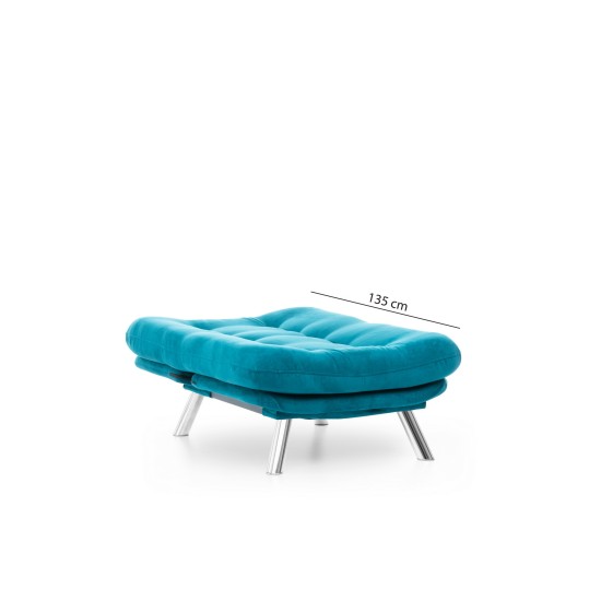1-Seat Sofa Misa Solo - Petrol Green Petrol Green 1-Seat Sofa Misa Solo - Petrol Green Petrol Green