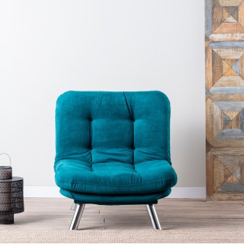 1-Seat Sofa Misa Solo - Petrol Green Petrol Green