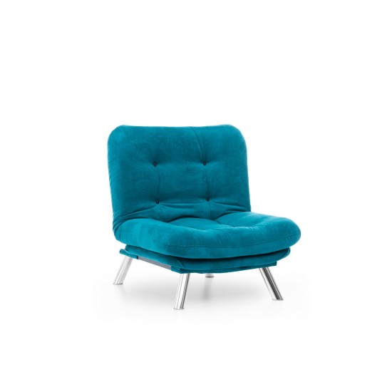 1-Seat Sofa Misa Solo - Petrol Green Petrol Green 1-Seat Sofa Misa Solo - Petrol Green Petrol Green