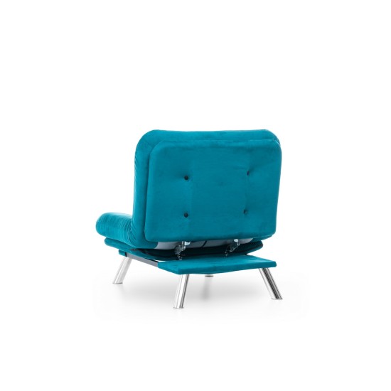 1-Seat Sofa Misa Solo - Petrol Green Petrol Green 1-Seat Sofa Misa Solo - Petrol Green Petrol Green