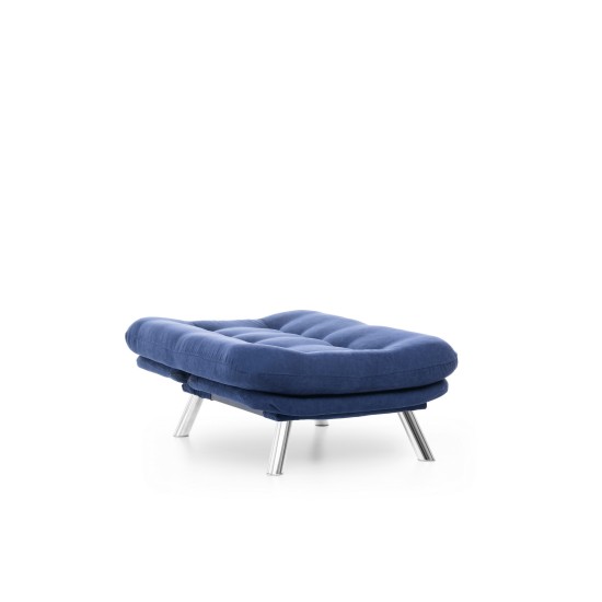 1-Seat Sofa Misa Solo - Navy Blue Navy Blue 1-Seat Sofa Misa Solo - Navy Blue Navy Blue