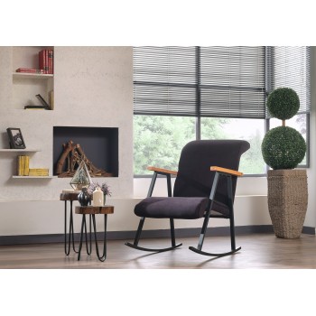 Rocking Chair Yoka - Black Black