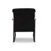 Atelier del Sofa Rocking Chair Yoka - Black Black
