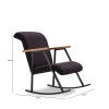 Atelier del Sofa Rocking Chair Yoka - Black Black