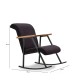 Rocking Chair Yoka - Black Black Atelier del Sofa Rocking Chair Yoka - Black Black