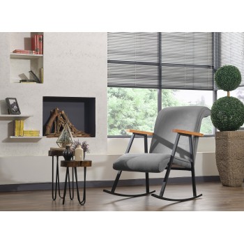 Rocking Chair Yoka - Grey Grey