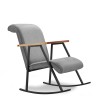 Atelier del Sofa Rocking Chair Yoka - Grey Grey