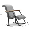 Atelier del Sofa Rocking Chair Yoka - Grey Grey