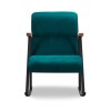 Atelier del Sofa Rocking Chair Yoka - Petrol Blue Petrol Blue