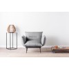 Atelier del Sofa Wing Chair Jax Solo - Grey GR110 Grey