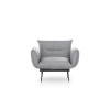 Atelier del Sofa Wing Chair Jax Solo - Grey GR110 Grey