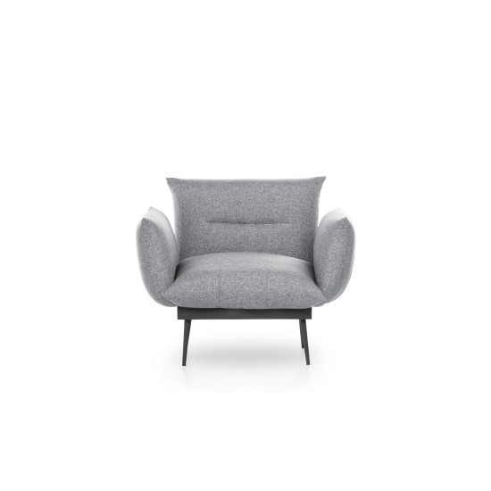 Wing Chair Jax Solo - Grey GR110 Grey Atelier del Sofa Wing Chair Jax Solo - Grey GR110 Grey