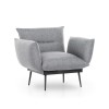 Atelier del Sofa Wing Chair Jax Solo - Grey GR110 Grey