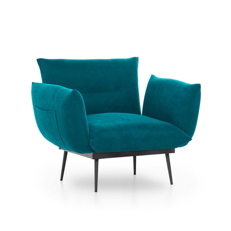Wing Chair Jax Solo - Petrol Green GR124 Petrol Green