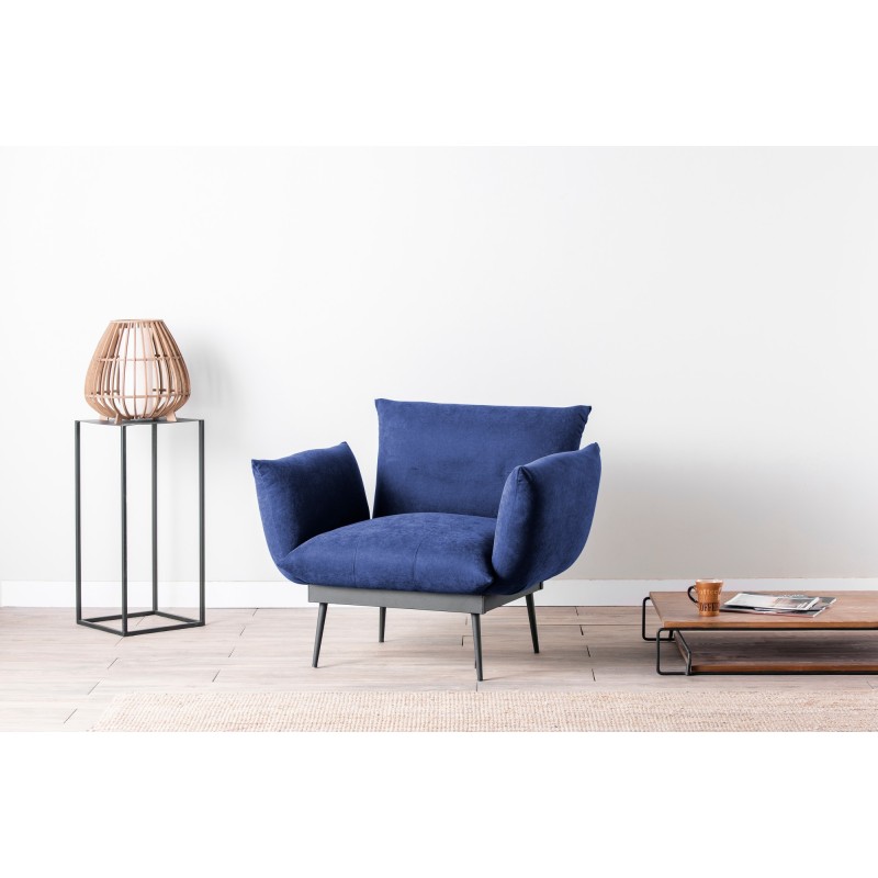Wing Chair Jax Solo - Navy Blue GR125 Navy Blue