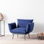 Wing Chair Jax Solo - Navy Blue GR125 Navy Blue