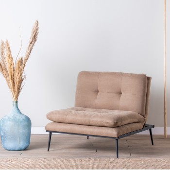 Wing Chair Martin Solo - Mink GR121 Mink