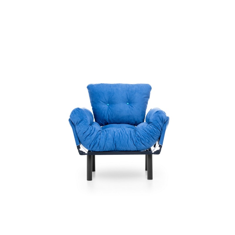 Πολυθρόνα Nitta - Χρώμα Μπλε - 95x70x85εκ