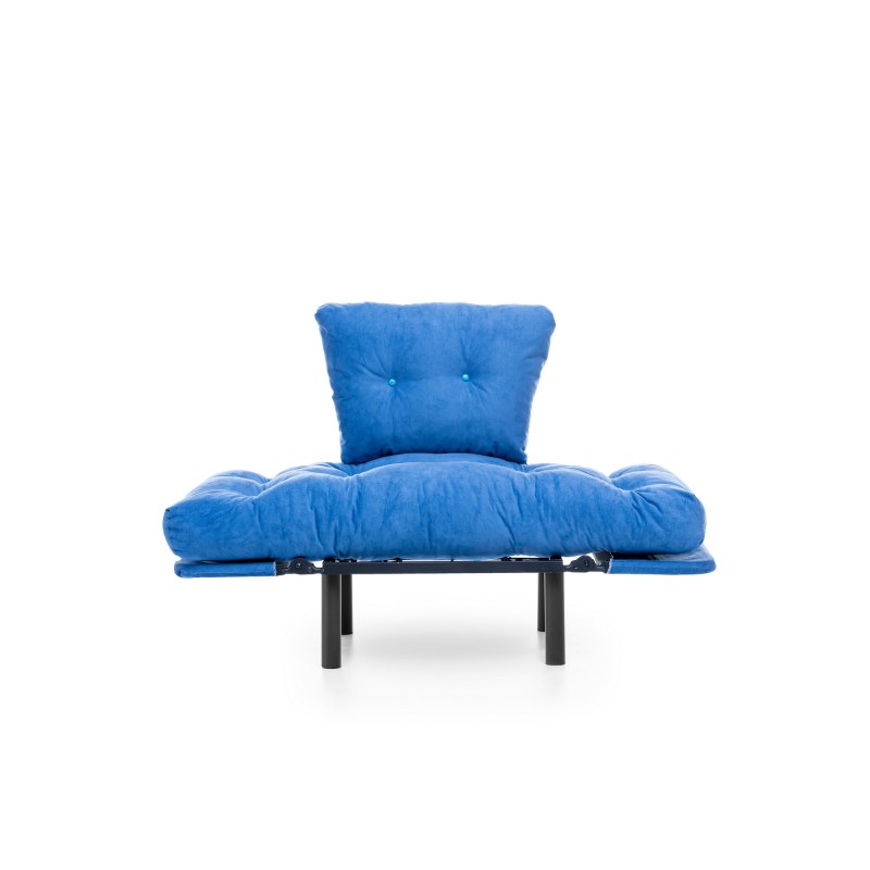 Πολυθρόνα Nitta - Χρώμα Μπλε - 95x70x85εκ