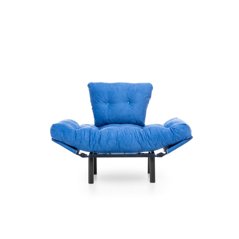 Πολυθρόνα Nitta - Χρώμα Μπλε - 95x70x85εκ