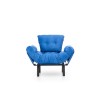 Πολυθρόνα Nitta - Χρώμα Μπλε - 95x70x85εκ